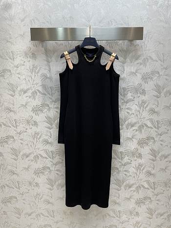 Louis Vuitton LV Black Dress