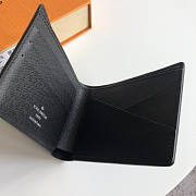 Louis Vuitton LV Multi Wallet Taige Black 11.5 x 9 x 1.5 cm - 5