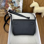 Hermes Kelly Depeches Black Gold 25cm - 6