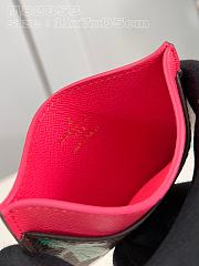 Louis Vuitton LV Card Holder Dragon Fruit Pink 11 x 7 x 0.5 cm - 5
