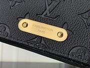 Louis Vuitton LV Wallet On Chain Lily Black 20.5 × 10 × 3.5 cm - 6