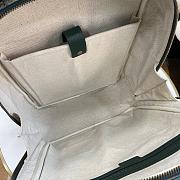 Gucci Mini GG Canvas Medium Backpack Green 30x40x14cm - 6