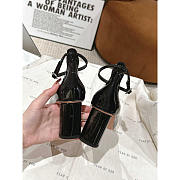 Forever Dior High Heel Pump Black Patent Calfskin 8cm - 5