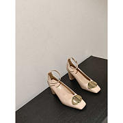 Forever Dior High Heel Pump Nude Patent Calfskin 8cm - 3