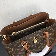 Louis Vuitton LV Flower Handbag Shoulder Bag Brown 34x24x13cm - 2