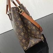 Louis Vuitton LV Flower Handbag Shoulder Bag Brown 34x24x13cm - 3