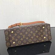 Louis Vuitton LV Flower Handbag Shoulder Bag Brown 34x24x13cm - 4