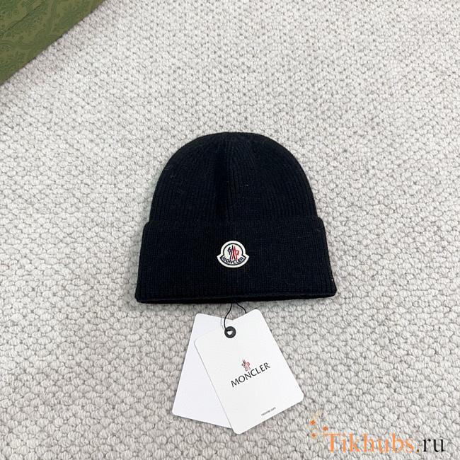 Moncler Black Beanie - 1