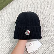 Moncler Black Beanie - 2