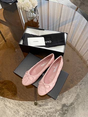 Chanel Ballerina Flat Pink