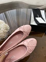 Chanel Ballerina Flat Pink - 3