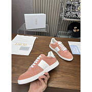 Dior Star Sneaker Suede Calfskin And Calfskin Pastel Pink - 3