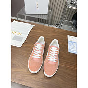 Dior Star Sneaker Suede Calfskin And Calfskin Pastel Pink - 2