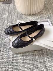 Dior Ballets Black Shoes - 4