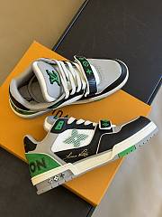 Louis Vuitton LV Trainer Sneaker Green - 3