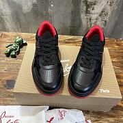 Christian Louboutin Astroloubi Sneakers Calf Leather Suede Black - 2