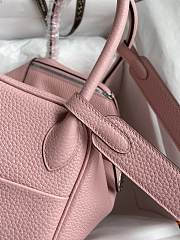 Hermes Lindy Bag Pink Silver 26cm - 2