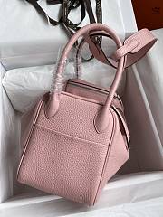 Hermes Lindy Bag Pink Silver 26cm - 4