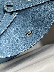 Hermes Lindy Bag Blue Gold 26cm - 2