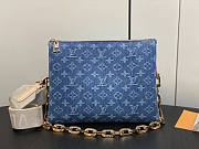 Louis Vuitton LV Coussin PM Denim Blue 26 x 20 x 12 cm - 4