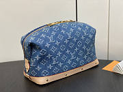 Louis Vuitton LV Pochette Cosmétique GM Denim Blue 27 x 18 x 9 cm - 2