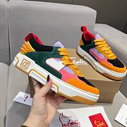 Christian Louboutin Sneaker Astroloubi Green Pink Yellow - 1