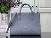 Louis Vuitton LV Onthego PM Blue 25x19x11.5cm - 1