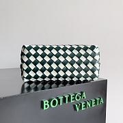 Bottega Veneta Small Andiamo Emerald Green 25x20x10cm - 3