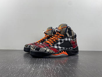 Air Jordan 5 Retro Plaid Sneaker
