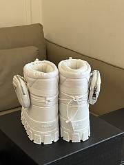 Prada Nylon Gabardine Après-ski Boots With Pouch White - 5