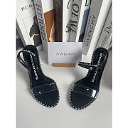 Alexander Wang Nova Sandal Heels Black 10cm - 2