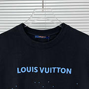 Louis Vuitton LV Imported Printed Black T-shirt - 2