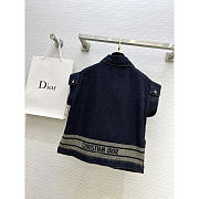 Dior Couture Jacket Blue Cotton Denim - 2