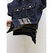 Dior Couture Jacket Blue Cotton Denim - 5