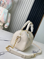 Louis Vuitton LV Speedy Bandoulière 20 Latte/Candy Blue 20.5x13.5x12cm - 6