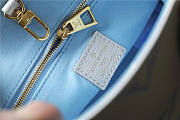 Louis Vuitton LV OnTheGo PM Latte/Candy Blue 25x19x11.5cm - 6