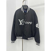 Louis Vuitton LV Embroidered Nylon Baseball Blouson - 1