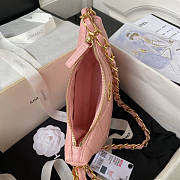 Chanel Hobo Pink Bag 23x23x6cm - 6