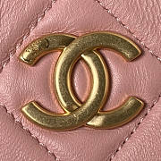 Chanel Hobo Pink Bag 23x23x6cm - 3