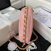 Chanel Hobo Pink Bag 23x23x6cm - 2