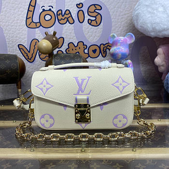 Louis Vuitton LV Pochette Métis East West Purple 21.5x13.5x6cm