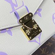 Louis Vuitton LV Pochette Métis East West Purple 21.5x13.5x6cm - 5