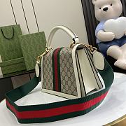 Gucci Ophidia White Bag Bee 25.5x17.5x13cm - 2