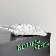 Bottega Veneta Mini Hop White Bag 25.5x14.5x11cm - 5
