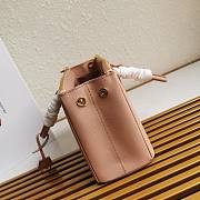 Prada Galleria Saffiano Leather Pink Bag 28x20x12cm - 5