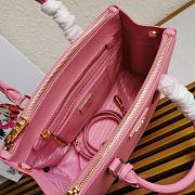 Prada Galleria Saffiano Pink Leather Bag 28x20x12cm - 5