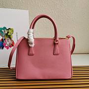 Prada Galleria Saffiano Pink Leather Bag 28x20x12cm - 4