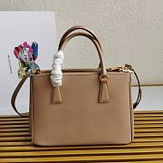 Prada Galleria Saffiano Beige Leather Bag 28x20x12cm - 5