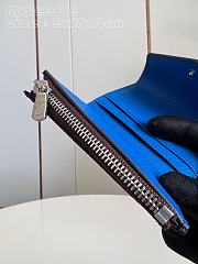 Louis Vuitton LV Zoé Wallet Blue 9.5 x 7.5 x 3 cm - 5