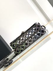 Chanel Mini Evening Bag Sparkling Rhinestones Black 7.4×12×5.3cm - 3